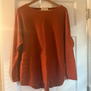 MICHAEL Michael Kors Burnt Orange Crew Neck Sweater